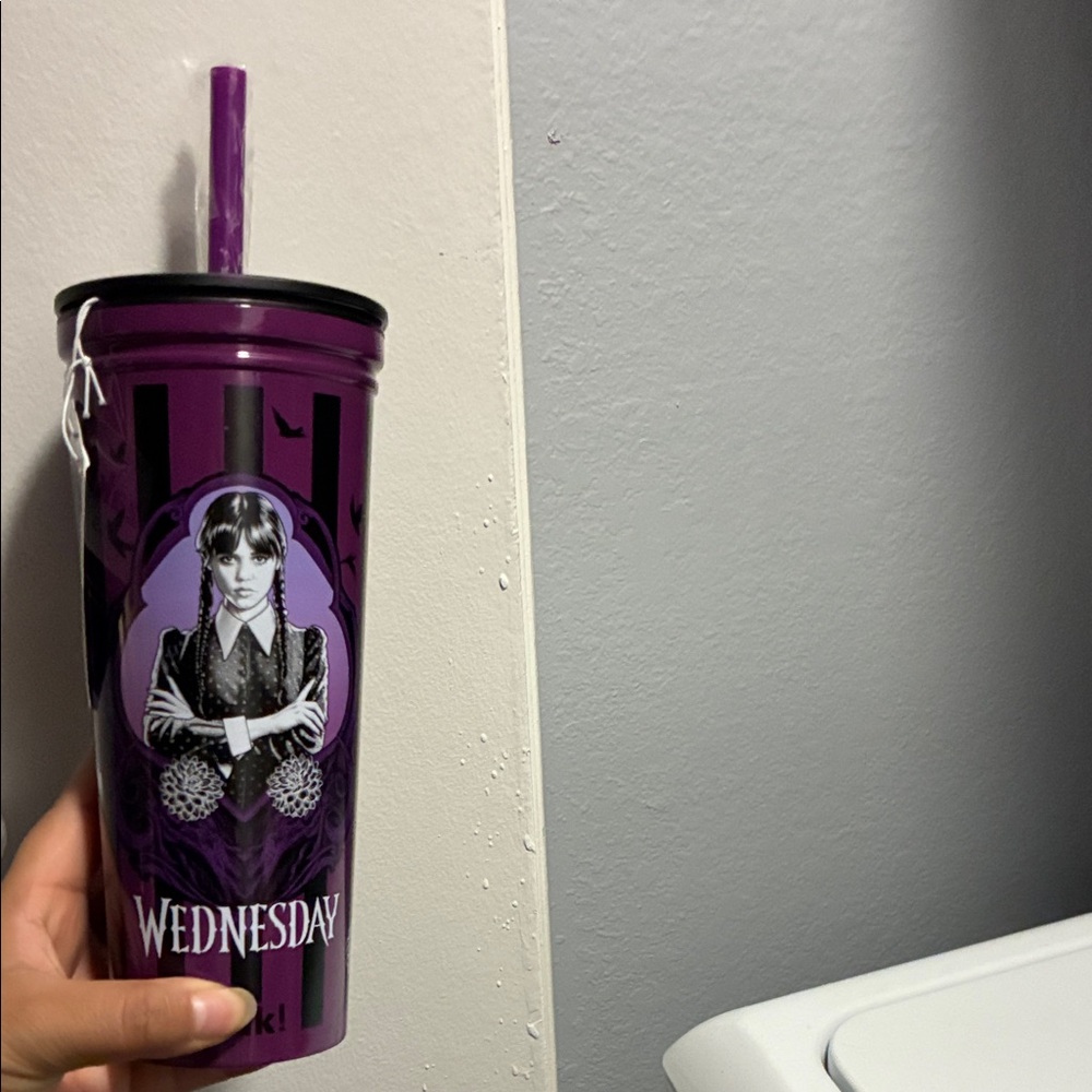 Zak Wednesday Addams Tumbler